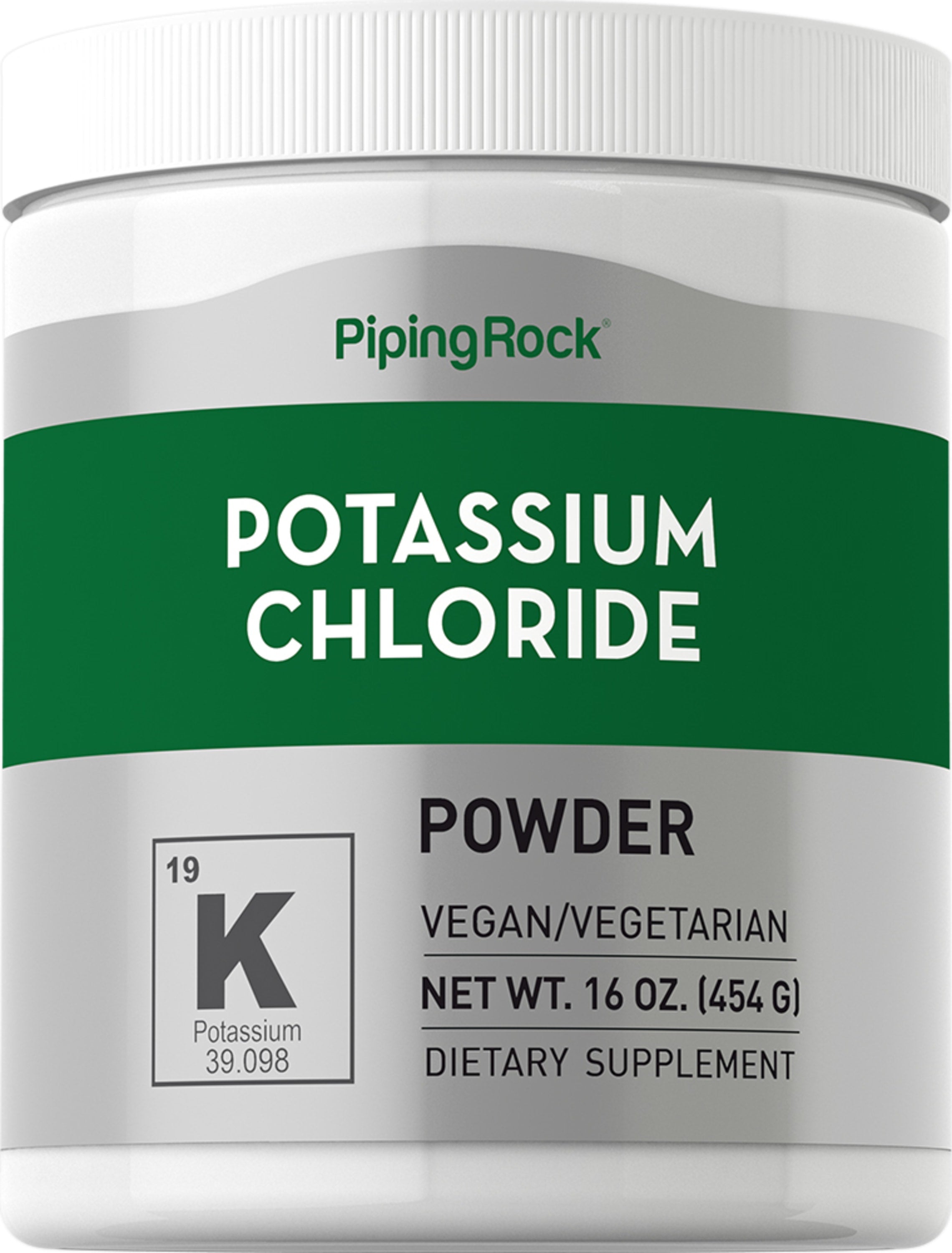 Potassium Chloride Powder 408 Mg 16 Oz 454 G Bottle