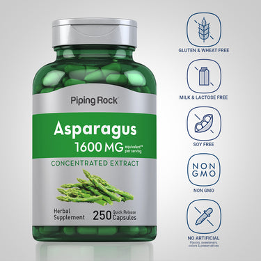 Asparagus, 1600 mg (per serving), 250 Quick Release Capsules