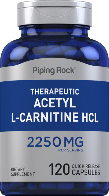 Acetyl L-Carnitine, 2250 mg (per serving), 120 Quick Release Capsules