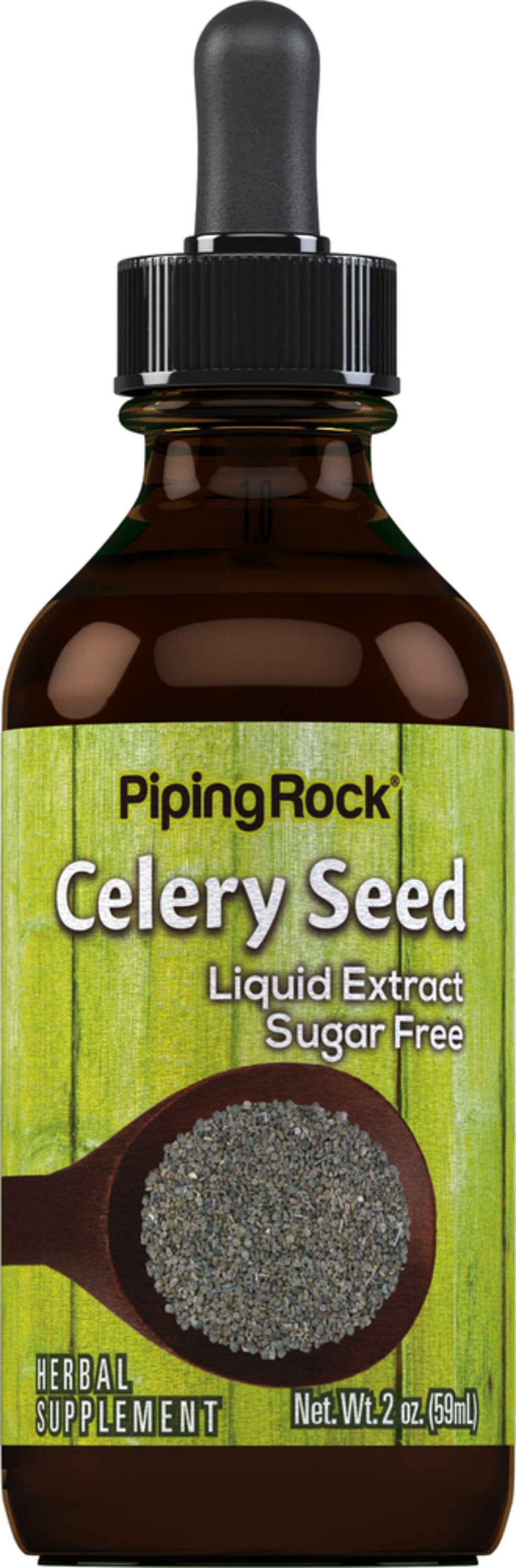 Celery Seed Liquid Extract, 2 fl oz (59 mL) Dropper Bottle