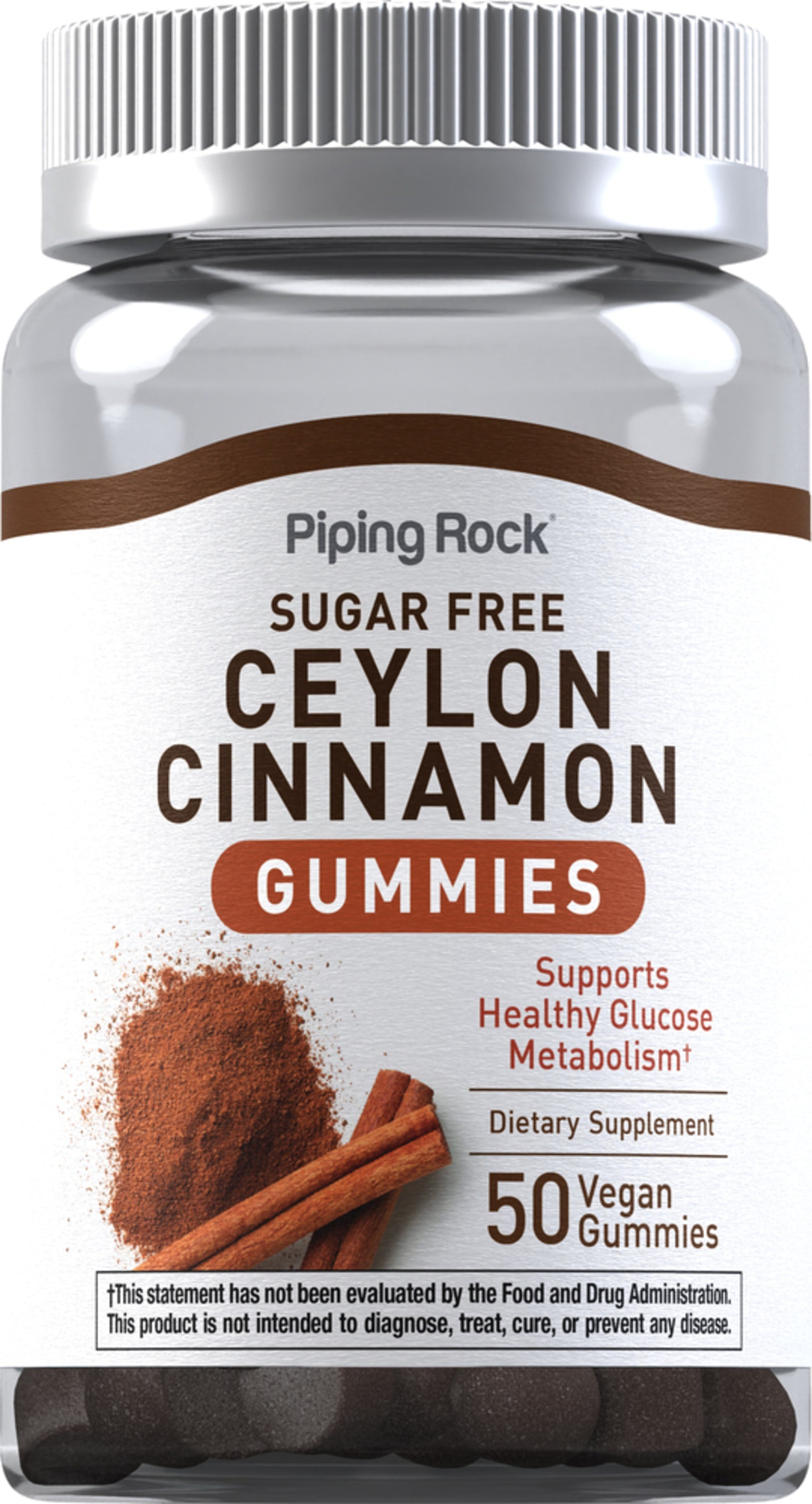 Ceylon Cinnamon, 50 Vegan Gummies