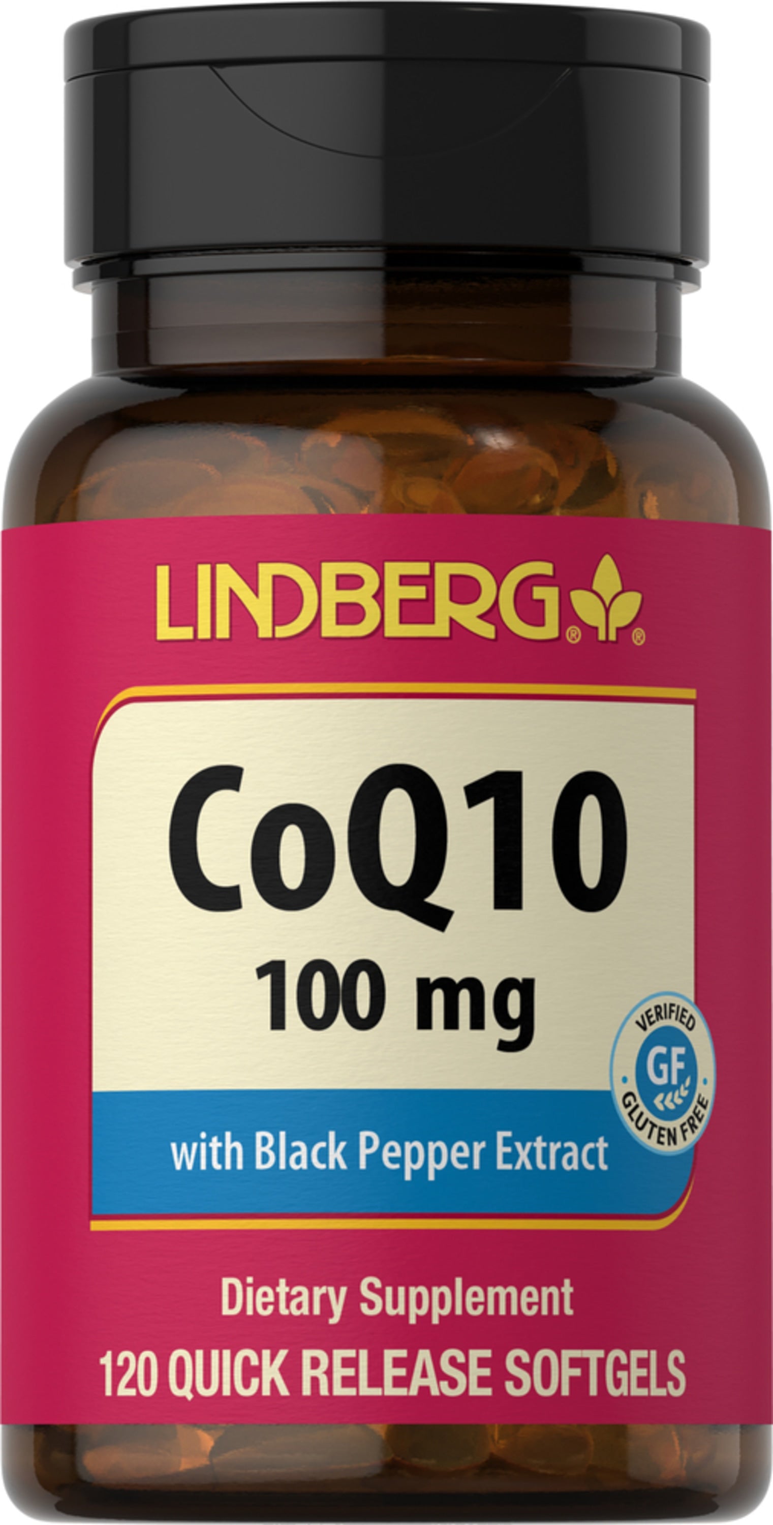 CoQ10, 100 mg, 120 Quick Release Softgels