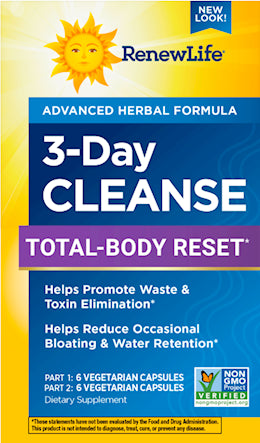 3-Day Cleanse - Total Body Reset Capsules*, 12 Vegetarian Capsules