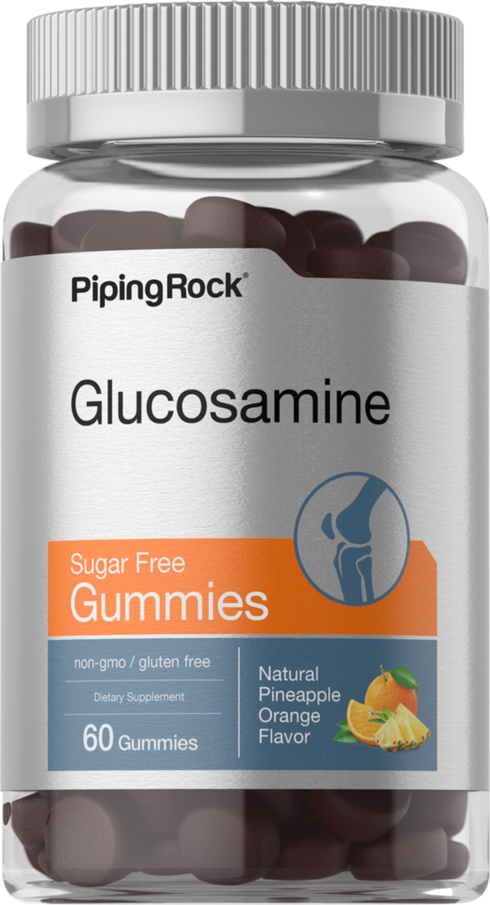 Glucosamine (Pineapple Orange), 60 Gummies