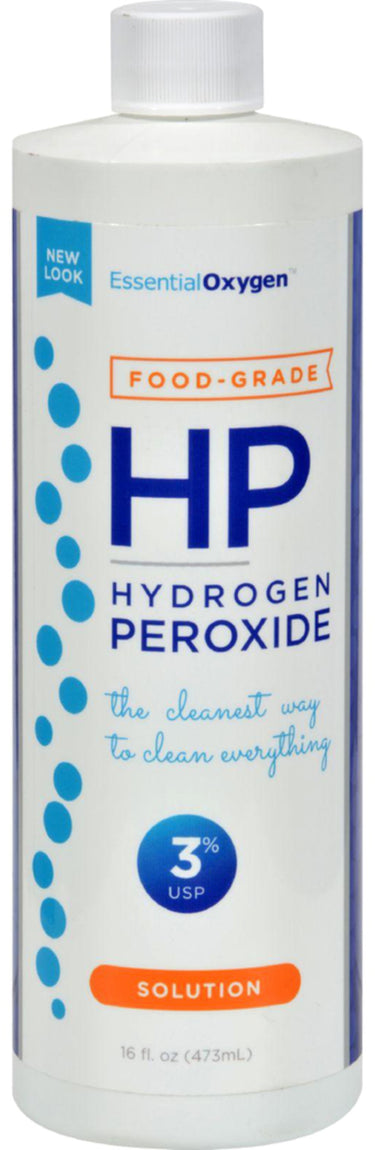 Hydrogen Peroxide Solution 3% Food Grade, 16 fl oz (473 mL) Bottle