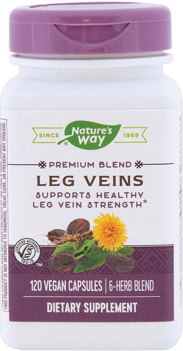 Leg Veins, 120 Vegetarian Capsules