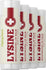 Lysine Lip Balm, (4 pack), 0.15 oz (4.25 g) Tube
