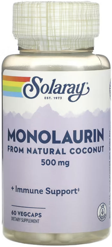 Monolaurin, 500 mg, 60 Vegetarian Capsules