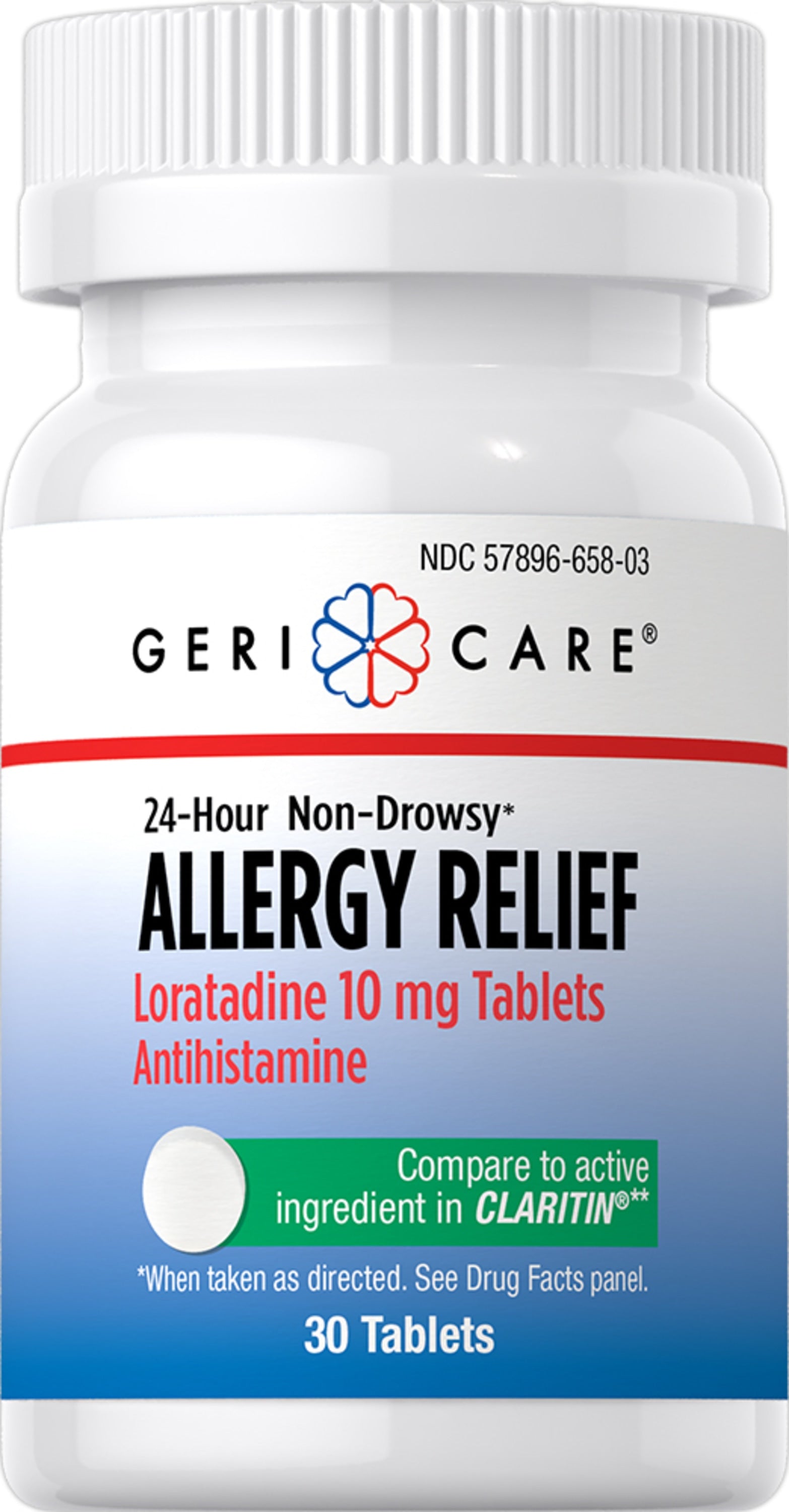 Non-Drowsy Allergy Relief Loratadine 10 mg, Compare to Claritin , 30 Tablets