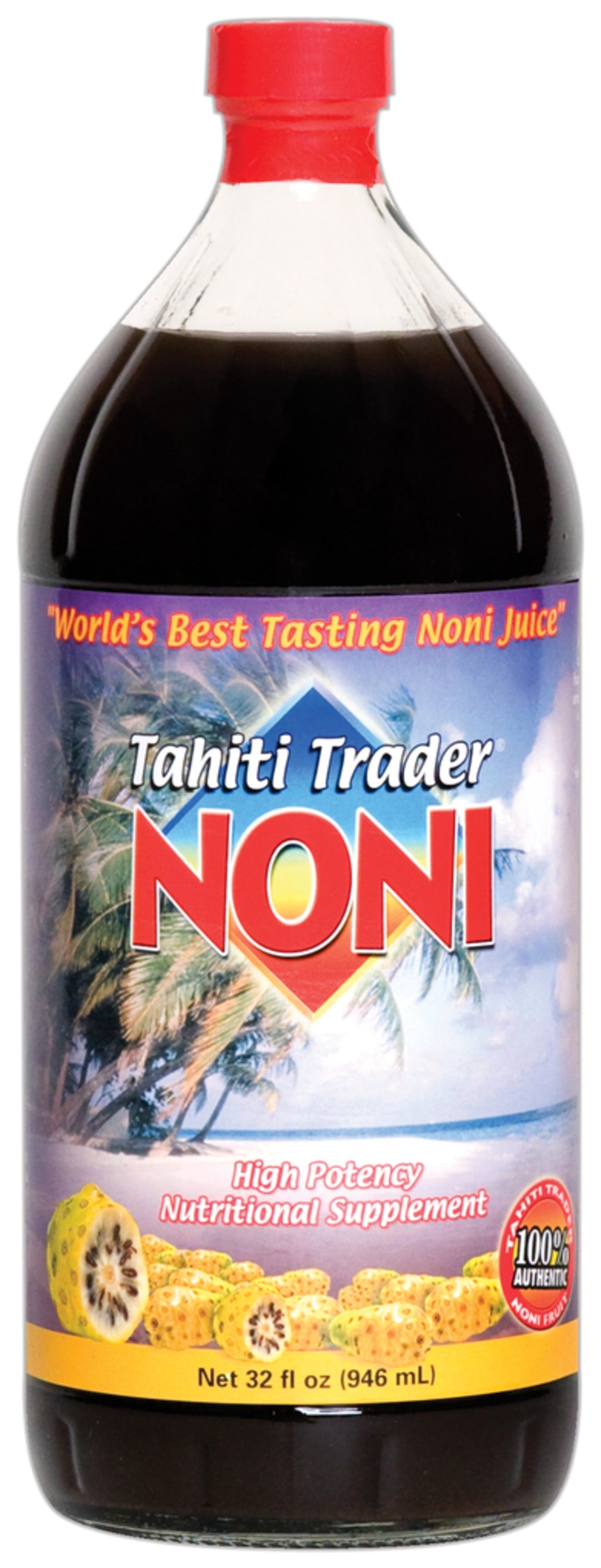 Noni Juice Liquid, 32 fl oz (946 mL) Bottle