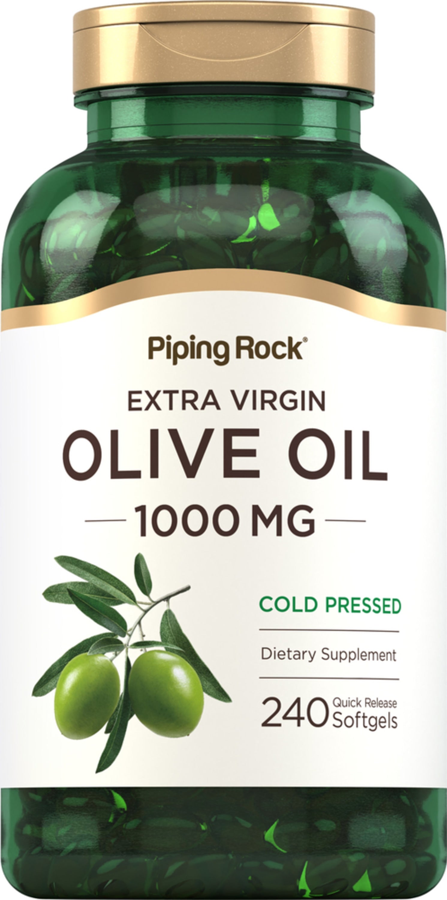 Olive Oil, 1000 mg, 240 Quick Release Softgels