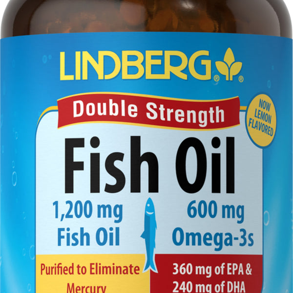 Triple Strength Omega-3 Fish Oil 1400 mg (850 mg Active Omega-3), 100 Quick  Release Softgels
