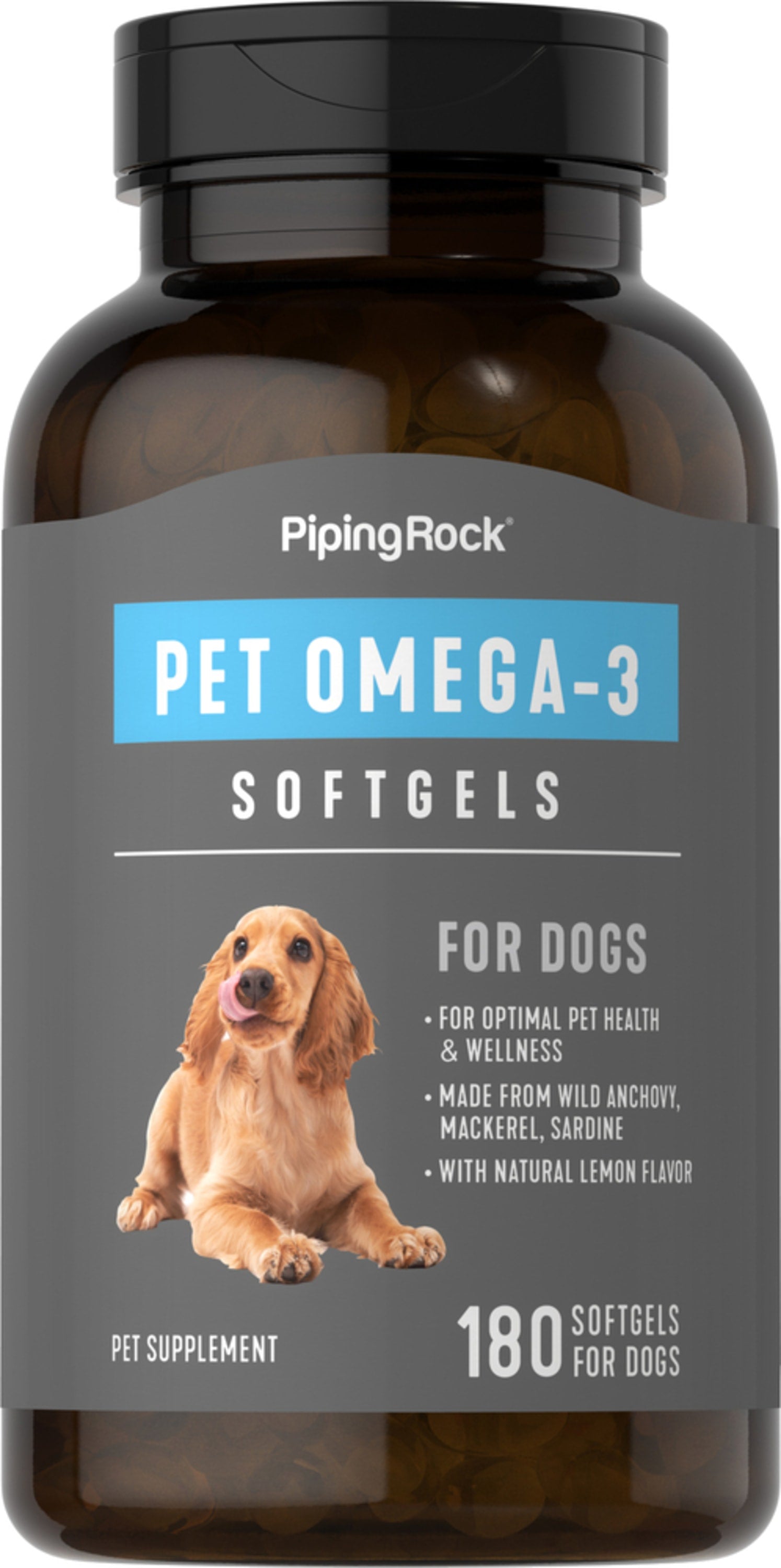 Omega-3 for Dogs, 180 Quick Release Softgels