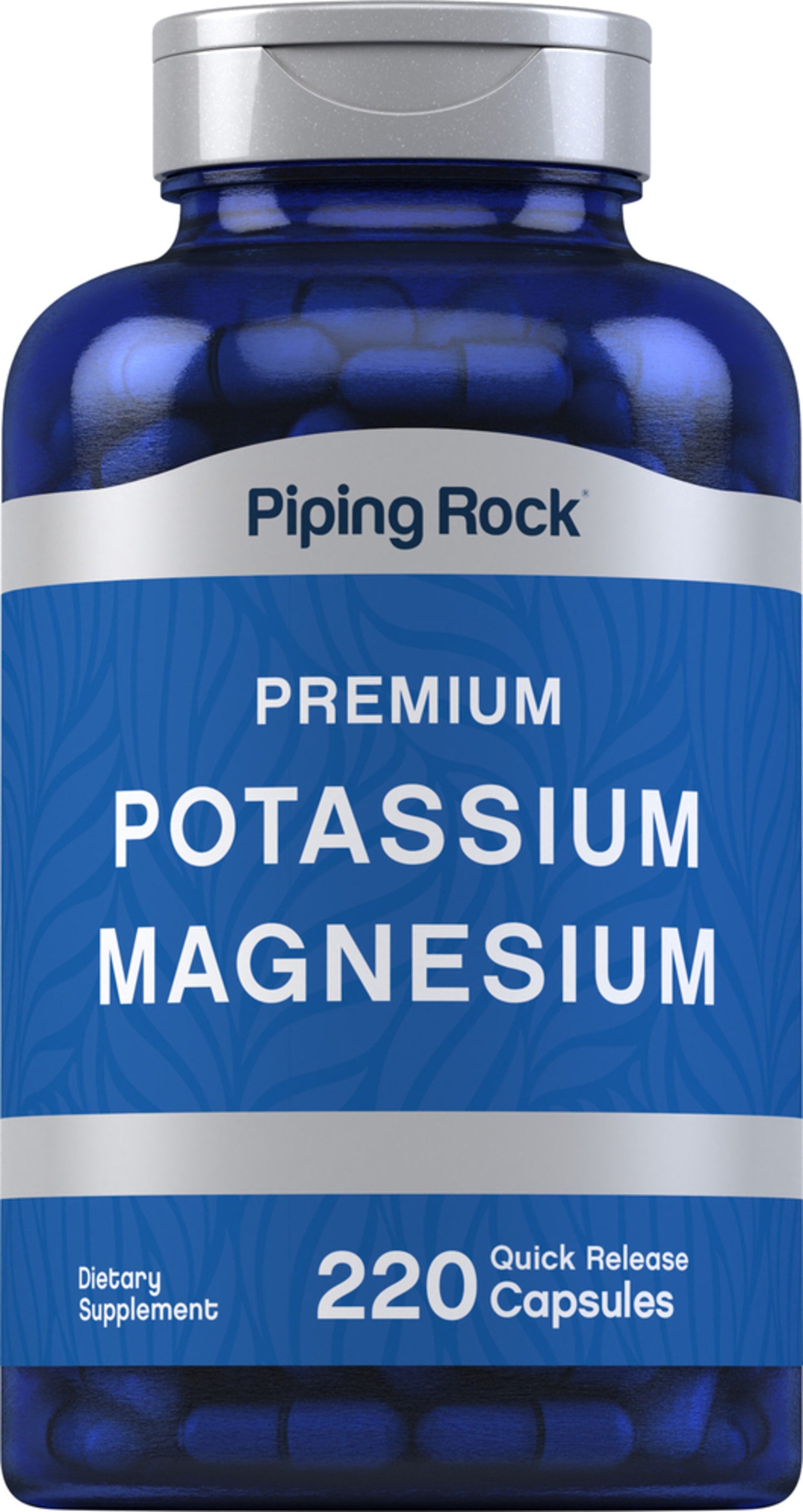 Potassium Magnesium, 220 Quick Release Capsules