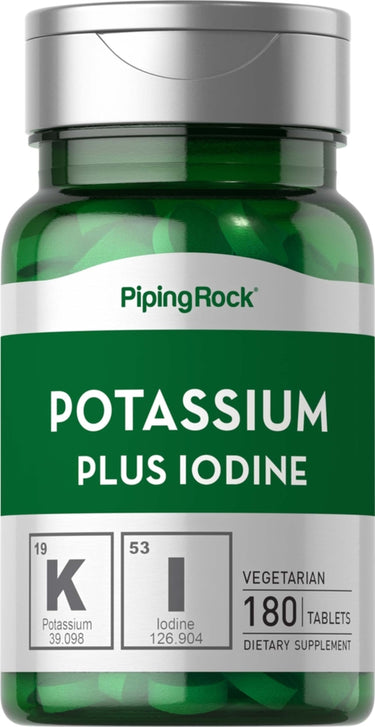 Potassium Plus Iodine, 180 Tablets