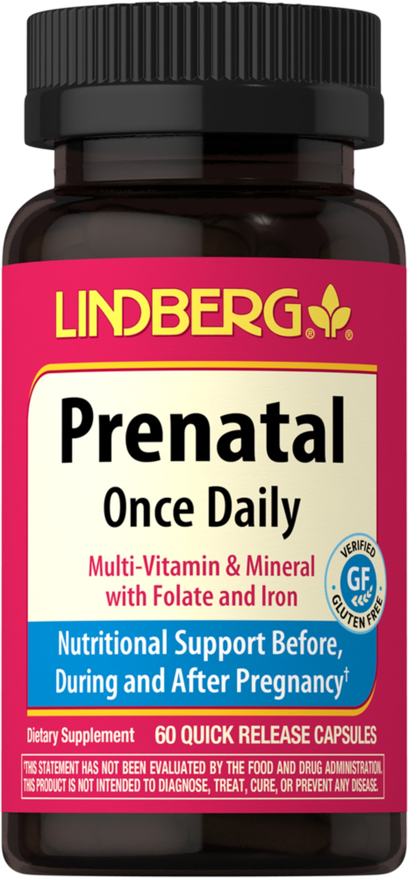 Prenatal Once Daily, 60 Quick Release Capsules