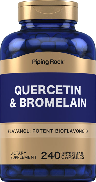 Quercetin Plus Bromelain, 360 mg (per serving), 240 Quick Release Capsules