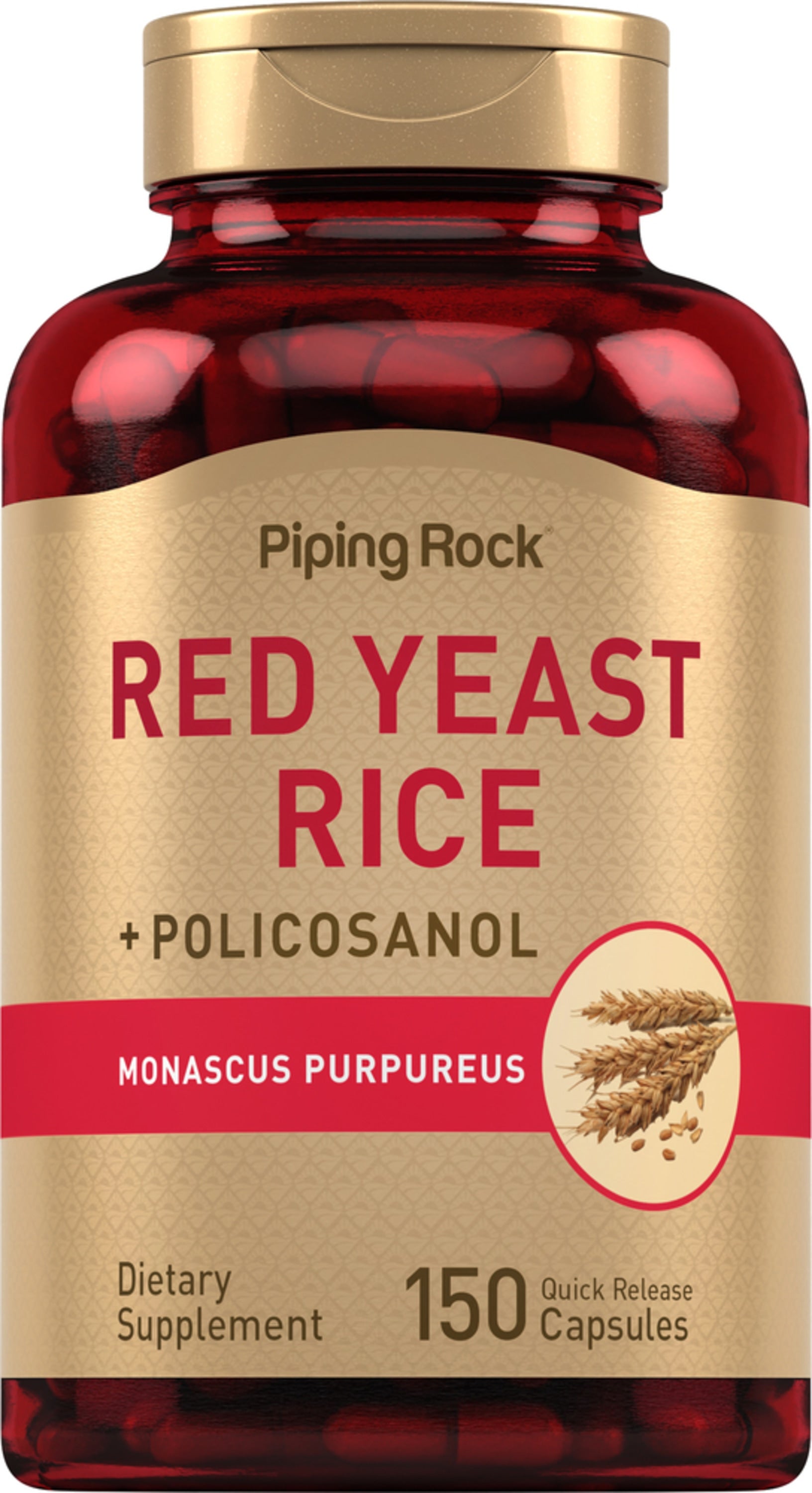 Red Yeast & Policosanol, 150 Quick Release Capsules