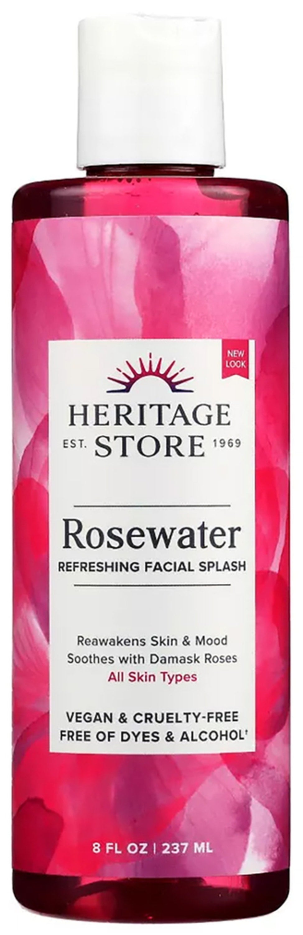 Rose Petals Rosewater, 8 fl oz (237 mL) Bottle