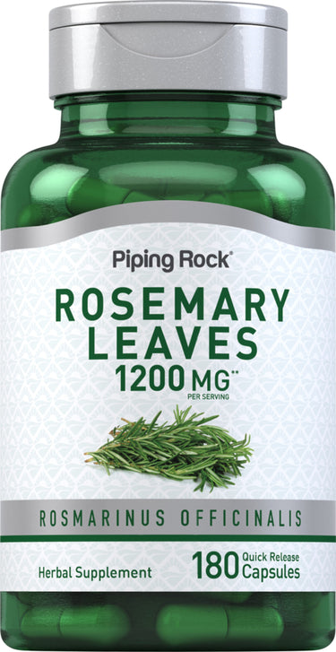 Rosemary, 1200 mg (per serving), 180 Quick Release Capsules
