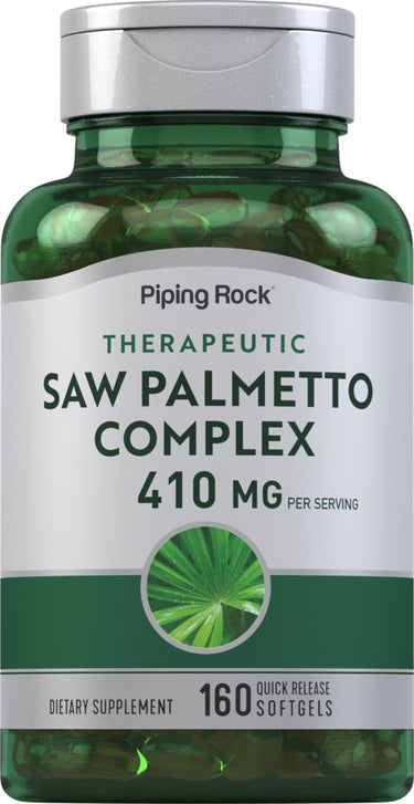 Saw Palmetto, 410 mg (per serving), 160 Quick Release Capsules