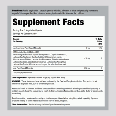 Primal Defense Ultra Probiotic Formula, 180 Vegetarian Capsules