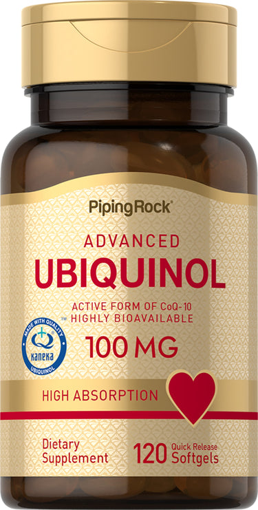 Ubiquinol, 100 mg, 120 Quick Release Softgels