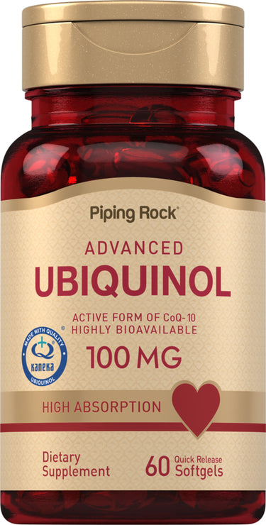 Ubiquinol, 100 mg, 60 Quick Release Softgels